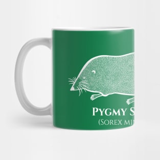 Pygmy Shrew with Common and Scientific Names - rodent art Mug